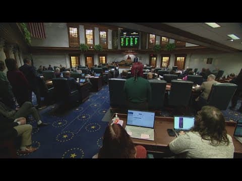 Indiana legislature in final hours of session