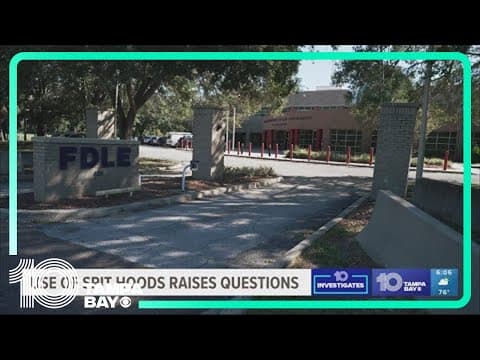 Hernando County man dies after 'spit hoods' placed over his head