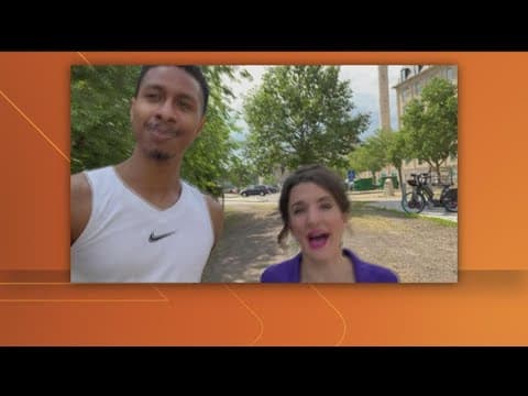 Finishing up the June walking challenge with KARE 11 Sunrise and the TODAY Show