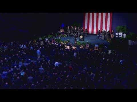 Funeral held for Ohio deputy who authorities say was intentionally run over