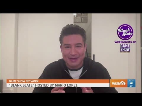 Mario Lopez tells us about his new game show "Blank Slate"