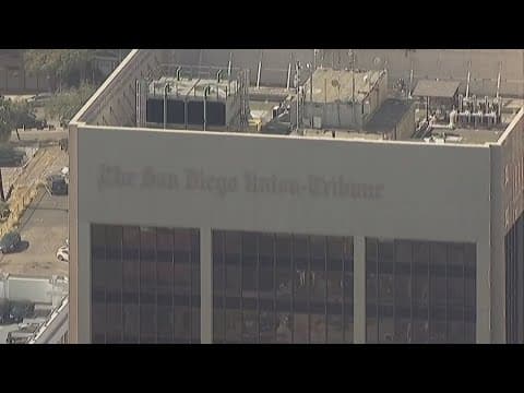 San Diego Union-Tribune name removed from Downtown building after eviction battle