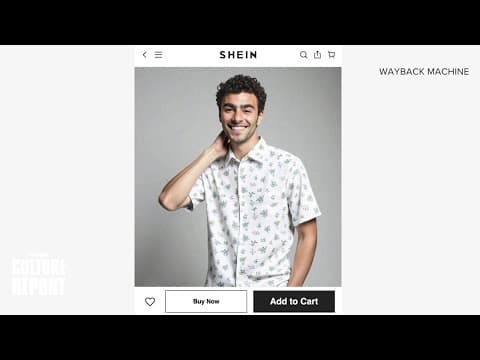 Luigi Mangione's face apparently edited onto Shein model photo