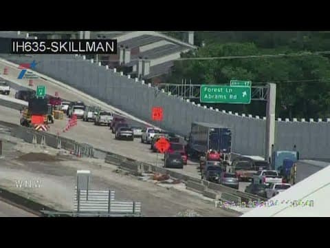 Texas highway shut down after a driver stabbed and runs over multiple bystanders