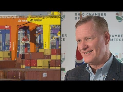 Full interview: Ohio Chamber CEO talks about potential impact of tariffs in the state