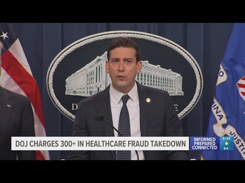 More than 300 charged in $14.6 billion health care fraud schemes takedown, Justice Department says