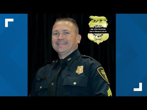 Memorial details announced for fallen Fort Worth PD Sergeant Billy Randolph