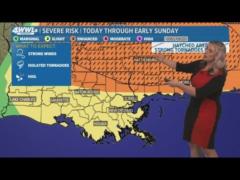 Weather Impact Alert: Tornado Watch until 4 AM on Northshore, South MS