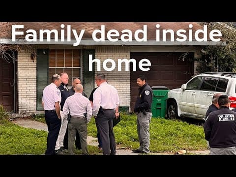 4 family members found dead in home in Harvey, Louisiana
