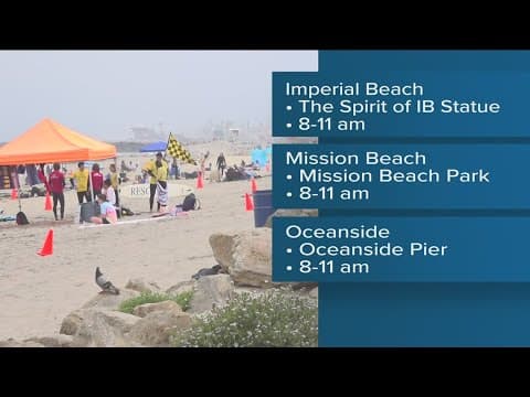 Volunteers hit the beaches to clean up after the 4th of July