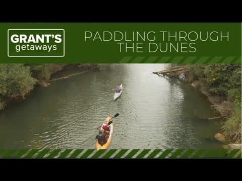 Paddling through the Oregon Dunes | Grant's Getaways