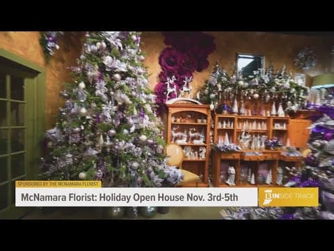 Holiday Open House at McNamara Florist Nov. 3-5
