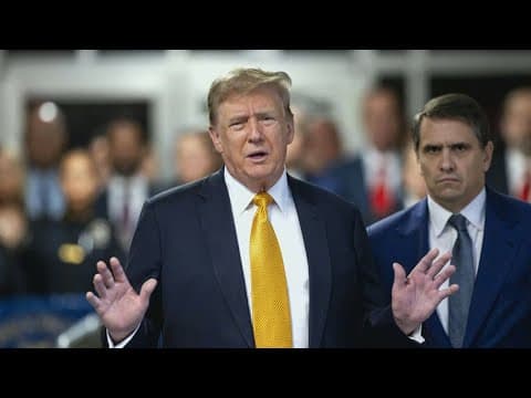 Jury convicts Donald Trump on all 34 counts in hush money criminal trial