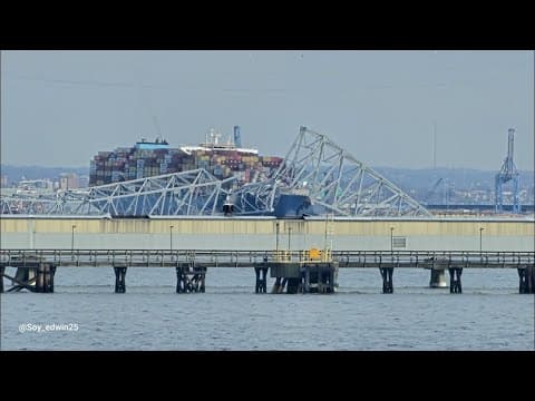 Maryland Transportation Secretary Paul Wiedefeld details search for victims after bridge collapse