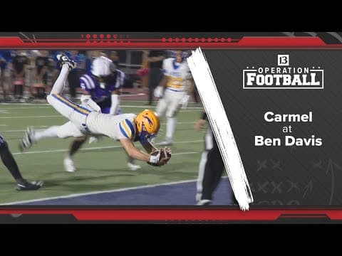 No. 4 Carmel shuts out Ben Davis in 43-0 victory | Operation Football