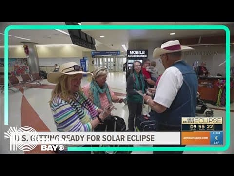 U.S. getting ready for solar eclipse