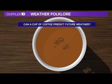 Weather Folklore: Can your cup of coffee predict the weather?