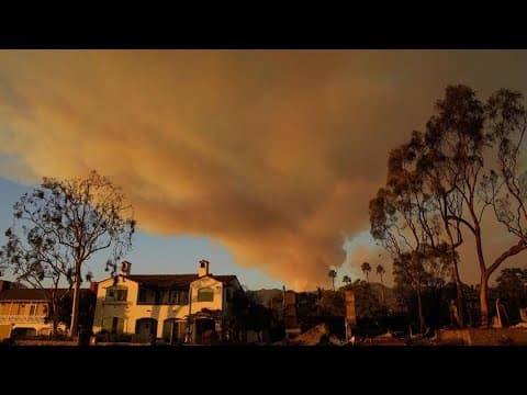 High winds could threaten progress made in California wildfires