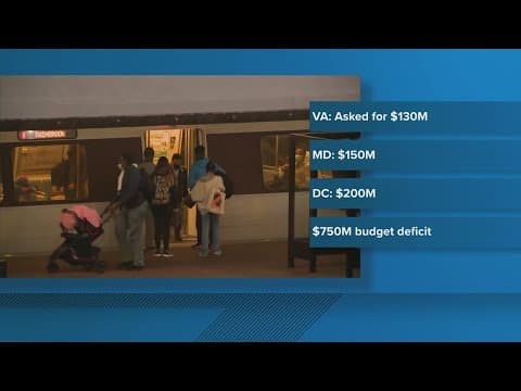 VA Senate adds Metro funding to budget
