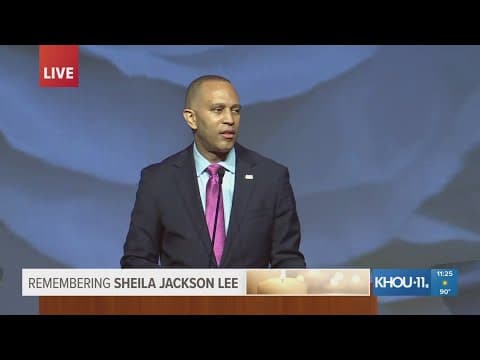 Congressman Hakeem Jeffries: Congresswoman Sheila Jackson Lee is all-Texas