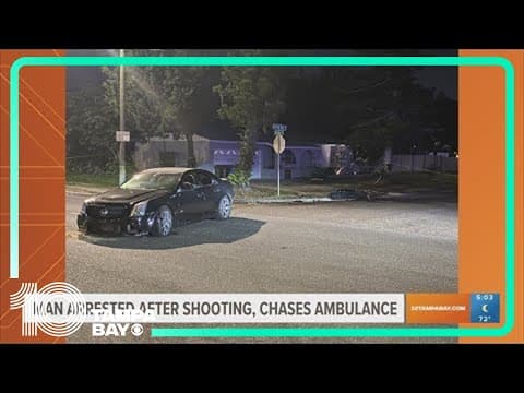 Man shot woman then chased the ambulance she was in, St. Pete police say