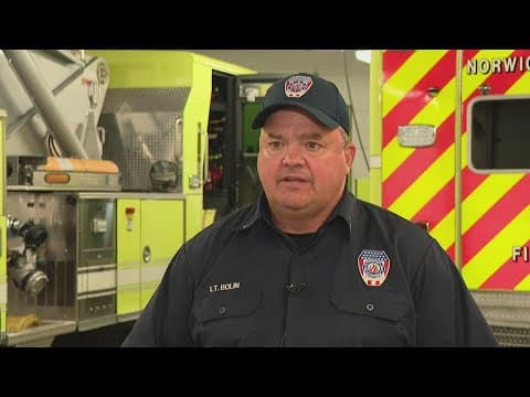 Firefighter who contemplated suicide now helps recruits with mental health