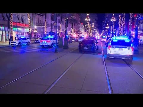 15 killed in New Orleans truck attack, suspect had shootout with police