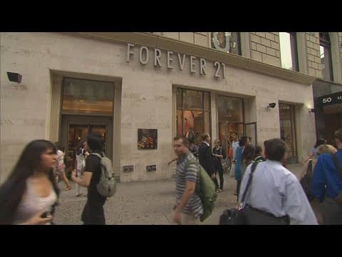 Forever 21 to close all US stores after declaring bankruptcy