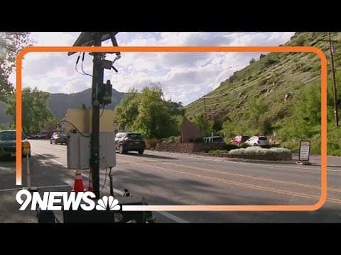 Town of Morrison issues 10,000 tickets in 2 weeks with new speed cameras