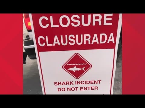 Del Mar Beach closed after shark attack