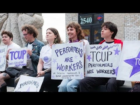 Twin Cities United Performers rally for better venue communication