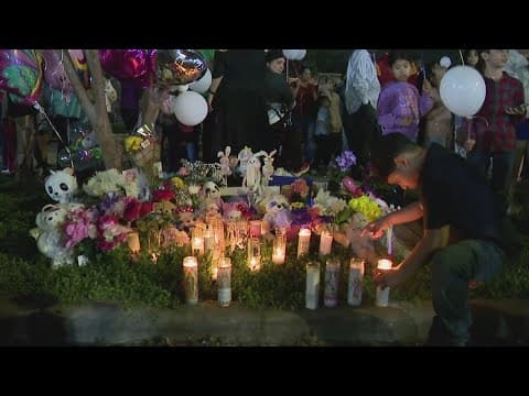 Community gathers to honor life of 8-year-old girl killed while crossing the street