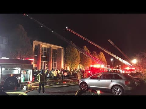 Columbus apartment catches fire early Friday morning