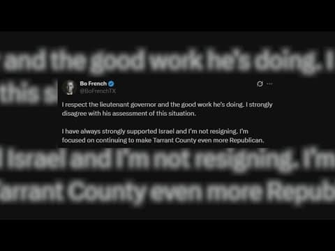 Republican officials call on Tarrant GOP chair to resign