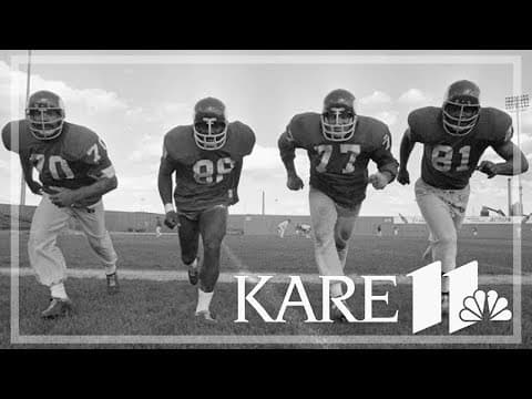 Meet at the quarterback: Purple People Eaters reflect on defensive dominance