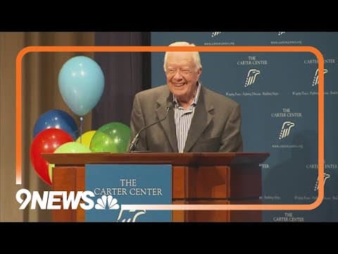 Jimmy Carter becomes first U.S. president to reach 100 years old