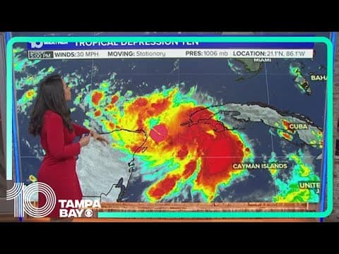 Tracking the Tropics: Newly named Tropical Depression Ten likely to become Tropical Storm Idalia (5