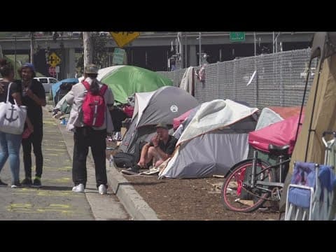 San Diego city council discusses ban on homeless encampments
