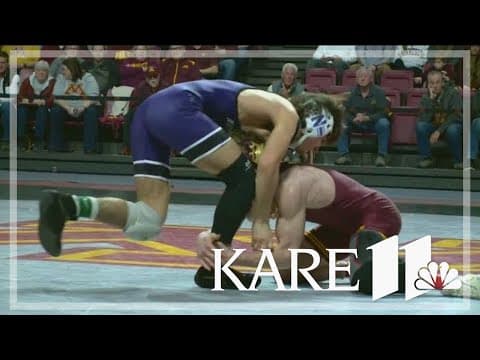 University of Minnesota wrestling beats Northwestern