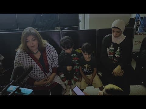 Injured Palestinian boy arrives in North Texas for medical care