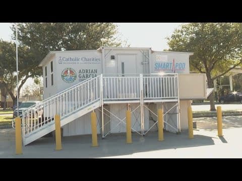 Mental health smart pod helping Harris County residents deal with stressful times