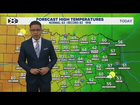 DFW Weather: Dense fog to start the morning, but sun is in the forecast