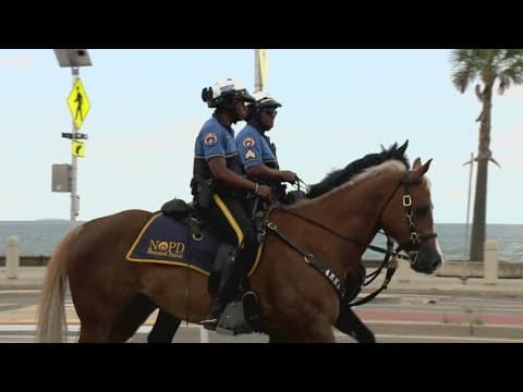 Extra security at New Orleans Lakefront for Mother's Day