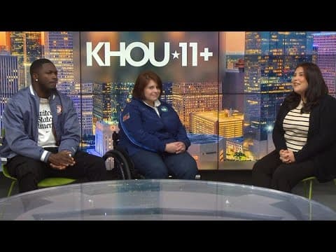 Hear from Olympic boxer Joshau Edwards and a shooter Jazmin Ryan