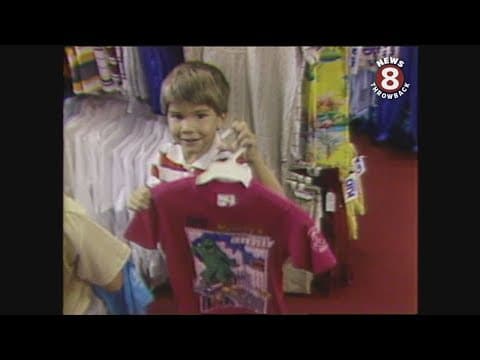 Back to school shopping in San Diego 1987