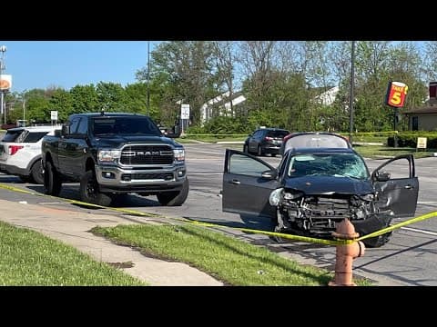 3 juveniles, 1 woman hospitalized following northeast Columbus crash