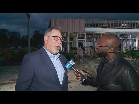 St. Tammany Parish Public Schools Superintendent Frank Jabbia talks storm damage