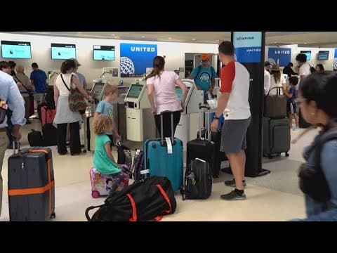 Fourth of July travel not smooth for all with airport delays