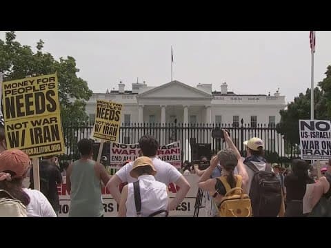 'No War on Iran' protests held nationwide after Iran strikes