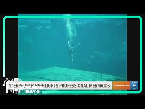Former Weeki Wachee mermaid featured in 'Merpeople' on Netflix